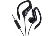 Hodetelefoner - JVC Ear Clip Headphones for Sport with Remote and Microphone - Black - HA-EBR25-B-E