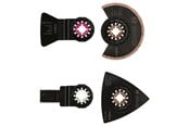 Multiverktøy - Bosch Starlock flissett, 4 deler ACZ 85 RT3 (1 x); AVZ 78 RT2 (1 x); ATZ 52 SC (1 x); AIZ 20 AB (1 x) - 2609256978