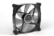Kabinettvifte - Blacknoise Multiframe M12-P - Kabinettvifte - 120mm - Svart med hvite vinger - 29 dBA - ITR-M12-P