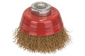 Vinkelsliper - Bosch Koppbørste, krympet, 70, kobberbelagt 70 mm, 0,3 mm, M14 - 1608614020