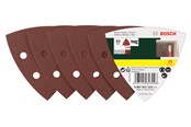 Slipemaskin - Bosch 25-delers slipepapirsett til deltasliper, korning 240 G= 240 - 2607017110