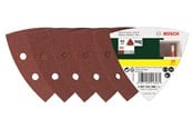 Slipemaskin - Bosch 25-delers slipepapirsett til deltasliper, korning 60 G= 60 - 2607019488