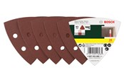 Slipemaskin - Bosch 25-delers slipepapirsett til deltasliper, korning 120 G= 120 - 2607019490