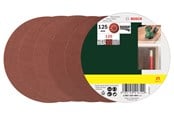Slipemaskin - Bosch 25-delers slipepapirsett til eksentersliper, korning 120 G= 120 - 2607019494