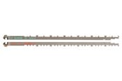 Bajonettsag - Bosch 2-delers HCS sagblad-sett TF 350 M Til treverk - 2608632120