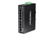 Switch/splitter - TRENDnet TI-PG80 8-Port Hardened Industrial Gigabit PoE+ DIN-Rail Switch - TI-PG80