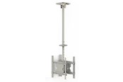Veggmontering, AV-braketter & AV-møbler - Multibrackets M Public Ceilingmount Medium Back to Back 3000 White - Max 50 kg - recommended for 55" - 7350073732500