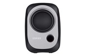 Høyttalere - PC - Edifier R12U - 2.0 kanaler - Sølv - R12U BLACK