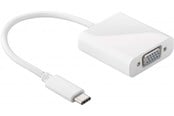 Skjermkabel - Pro USB 3.1 C - VGA - White - 0.2m - 4040849662607