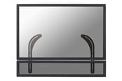 Veggmontering, AV-braketter & AV-møbler - Neomounts NeoMounts NM-USP100BLACK - Max 15 kg - recommended for - NM-USP100BLACK