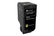 Printertilbehør blekk/toner - Lexmark Toner cartridge - Yellow - 74C2SY0