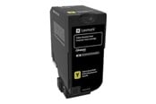 Printertilbehør blekk/toner - Lexmark Toner cartridge - Yellow - 74C2SYE