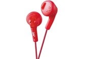 Hodetelefoner - JVC In Ear Gumy Headphones - Red - HA-F160-R-E
