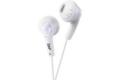 Hodetelefoner - JVC In Ear Gumy Headphones - White - HA-F160-W-E