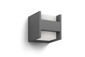 Lamper - Philips Arbour utendørs vegglampe, LED, antrasitt - 915005193701