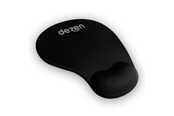 Musematte & Tilbehør - dezen Mousepad with Gel - Standard - MP-SIL-BK