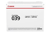 Printertilbehør blekk/toner - Canon CRG 039 / 0287C001 Black - 0287C001