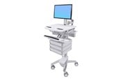 Skjermholder - Ergotron StyleView Cart with LCD Pivot 3 Drawers - SV43-1330-0