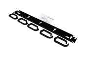 Tilbehør - StarTech.com 1U 19in Metal Rackmount Cable Management Panel - CABLMANAGER2