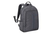 Veske/Hylster/Sekk til bærbar PC - RivaCase 7560 Laptop Canvas Backpack 15.6" Grey - 6901820075602