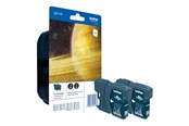 Printertilbehør blekk/toner - Brother LC1100BKBP2 / LC 1100 2-Pack Black Ink - LC1100BKBP2