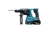 Skru/Bormaskin - Makita 18.0v cordless rotary hammer sds-plus li-ion - dhr243rtj bru - DHR243RTJ