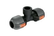Hagevanning - Gardena T-stykke 25 mm x 3/4" med hunn-gjenger - 2790-20