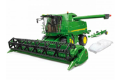 Leketøysbil - Bruder John Deere Combine harvester - 02132