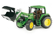 Leketøysbil - Bruder John Deere 6920 with Frontloader - 02052