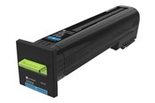 Printertilbehør blekk/toner - Lexmark Ultra High Yield - cyan - original - tonerpatron - 82K2UCE