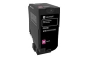 Printertilbehør blekk/toner - Lexmark magenta - original - tonerpatron - 74C20ME