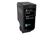 Printertilbehør blekk/toner - Lexmark cyan - original - tonerpatron - 74C20CE