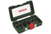 Verktøy - Bosch 6-delers TC fresborsett (8 mm tange) - 2607019463