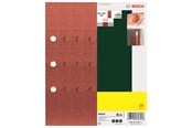 Slipemaskin - Bosch 25-delers slipepapirsett til plansliper, korning 120 G= 120 - 2607017106
