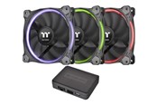 Kabinettvifte - Thermaltake Riing 12 RGB Fan TT Premium Edition - Kabinettvifte - 120mm - Svart - CL-F049-PL12SW-A