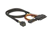 Scsi - DeLOCK Kabel Delock SFF-8643 -> U.2 SFF-8639 + SATA 15Pin - 84819