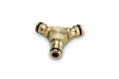 Hagevanning - Kärcher Three-Way Connector - Brass - 2.645-101.0