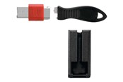 Kabinett tilbehør (kjølepasta mv.) - Kensington USB Port Lock with Cable Guard - Square - K67915WW