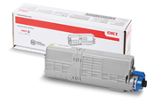 Printertilbehør blekk/toner - OKI 46490401 / Yellow Toner - 46490401