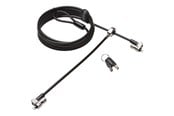 Kabinett tilbehør (kjølepasta mv.) - Kensington MicroSaver 2.0 Keyed Twin Laptop Lock - K65048WW