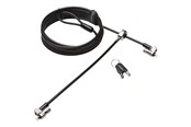 Kabinett tilbehør (kjølepasta mv.) - Kensington MicroSaver 2.0 Keyed Twin Laptop Lock - Like Keyed - K65099L