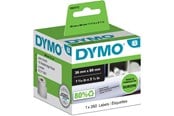 Papir, Fotopapir & Etiketter - DYMO LabelWriter adresseetiketter 36mm x 89mm / ruller med 260 stk. - 1983172