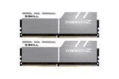 RAM - G.Skill Trident Z DDR4-3200 - 16GB - CL16 - Dual Channel (2 pcs) - Intel XMP - Sølv - F4-3200C16D-16GTZSW