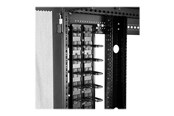 Tilbehør - StarTech.com Vertical Cable Organizer with D-Ring Hooks - 0U - 6 ft. - CMVER40UD