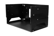 Rackskap - StarTech.com Wall-Mount Server Rack with Built-in Shelf - Solid Steel - 4U - WALLSHELF4U