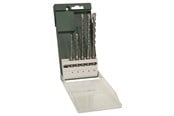 Bormaskin & Bits - Bosch 5 delers hammerbor-sett SDS plus 5,0x110; 6,0x110; 6,0x160; 8,0x160; 10,0x160 mm - 2609255541