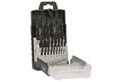 Bormaskin & Bits - Bosch 19-delers metallbor-sett HSS-R, DIN 338 1,0; 1,5; 2,0; 2,5; 3,0; 3,5; 4,0; 4,5; 5,0; 5,5; 6,0; 6,5; 7,0; 7,5; 8,0; 8,5; 9,0; 9,5; 10,0 mm - 2609255135