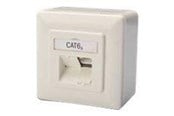 Tilbehør - DIGITUS DN-9007-S-1 - flush mount outlet - DN-9007-S-1