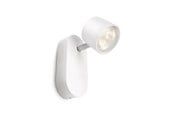 Lamper - Philips Star single spot white 1x4.5w selv - 915005307101