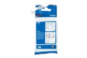 Papir, Fotopapir & Etiketter - Brother TZe R231 - Black On White - Roll (1.2 cm x 4 m) - TZER231